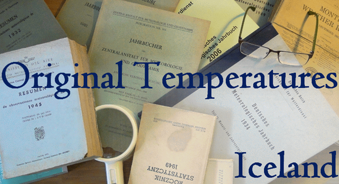 The Original Temperatures Project: Iceland