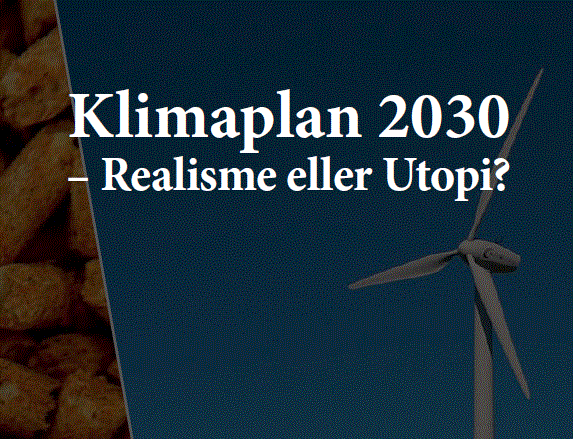 Ny hvidbog: Klimaplan 2030