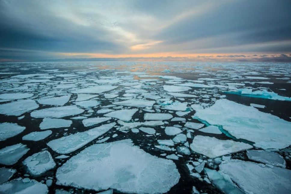 Arktisk havis, minimum 2006-2022